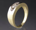 Solitaire ring ca. 0.52 ct.