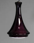 Holmegaard. Pendel af farvet glas og opal glas.