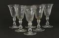 Glas på fot 6st, 181900-tal