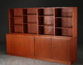 Børge Mogensen. Reolsystem af teak 4 