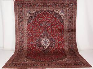 Orientmatta, handknuten, Kashan, 400x300 cm