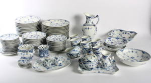 Samling Kgl. P. Musselmalet, blonde  helblonde. 88