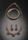 Smykkesæt med granater 3