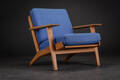 Hans J. Wegner. Lænestol af egetræ, model GE-290