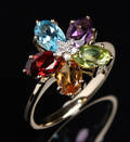 Multicolour ring
