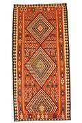 Nordvest persisk Kelim, 425x180 cm.