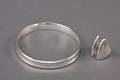Hans Hansen armring samt ring i sølv 2