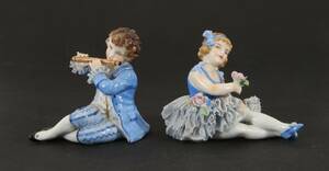 Figuriner ett par, MZ, Österrike, 1900-tal
