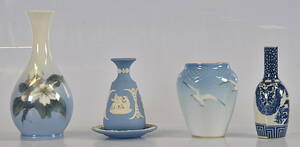 PARTI PORSLIN, 5 delar, bl a Royal Copenhagen.