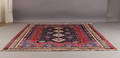 Persisk Afshar. 217 x 310 cm.