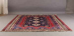 Persisk Afshar. 217 x 310 cm.