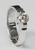 Solitairering, ca. 0.53 ct.