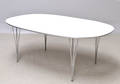 Piet Hein 1905-1996  Bruno Mathsson 1907-1988. Super Ellipse spisebord