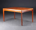 Henning Kjærnulf Spisebord af palisander med hollandsk udtræk