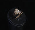 Ring, diamanter, 0.18 ct, 18K guld, vikt 5,7 g.