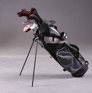 Golfsæt, Stingray taske og Scott Equipe golfkøller, Titanium 10