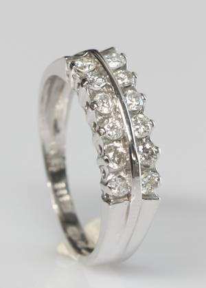 Brillantring ca. 0.50 ct