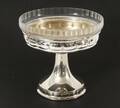 Skål på fot, nysilver, 1900-talets första hälft