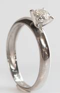 Solitairering, ca. 0.41 ct.