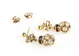 ÖRHÄNGEN, 1 par, 18k guld