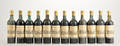12 fl Chateau COS d`Estournel 1961 Saint Estephe 2. Cru.