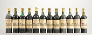 12 fl Chateau COS d`Estournel 1961 Saint Estephe 2. Cru.