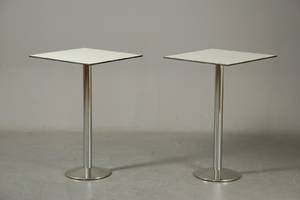 Zeta furniture brd. Andersen Par stå mødeborde på søjlestel