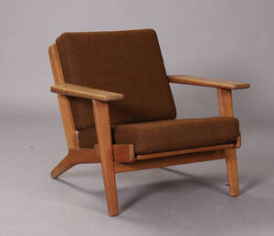 H. J. Wegner. Lænestol, model GE290