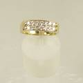 Brillantring, ca. 0.42 ct.