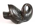 Schwanfigur aus Bronze