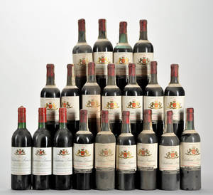20 fl. Chateau Larose 1962 - 1982 Saint-Émilion Grand Cru Classé