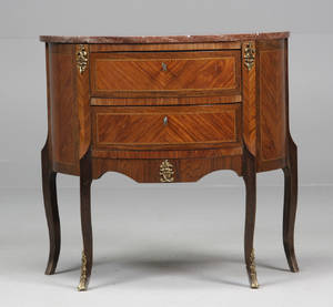 Kommode, rosentræ, 1900-tallets midte