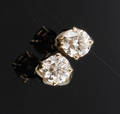 Diamant ørestikker, ca. 0.82 ct.