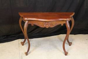 VÄGGBORD ROKOKOSTIL, H 75, 111X48 CM