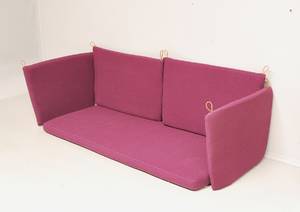 Hyndesæt til Børge Mogensens tremmesofa, model 1789, uld.