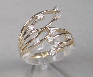 Diamant ring Ca. 0.30 ct.