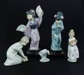 Lladro, figuriner, porslin 5 