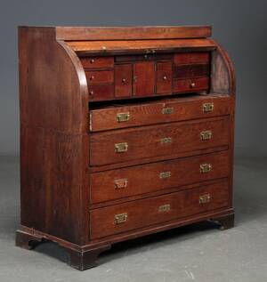 Chatol af egetræ, 1800-tallet