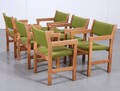 Hans J. Wegner. Sæt på seks konference stole 6
