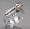 Solitairering Ca. 0.51 ct.