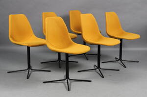 Seks spisebordstole, model Alantic. 6 