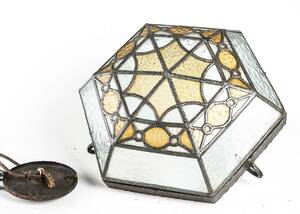 TAKLAMPA, kopparglas, jugend, 1900 - talets första hälft 