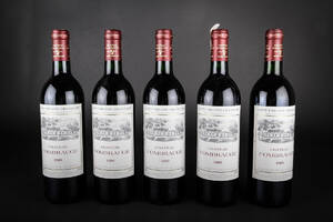 5 flasker Chateau Fombrauge 1989 5