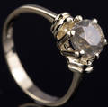 Solitaire ring ca. 1.50 ct.
