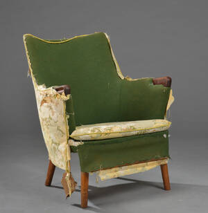 Hans J. Wegner. Lænestol model AP-20.
