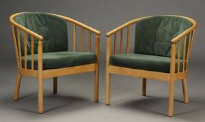 Stouby. Par lænestole, bøgetræ 2