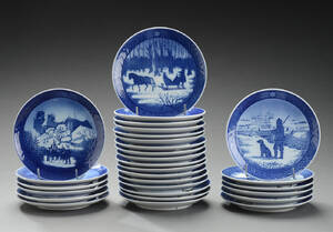 Royal Copenhagen. Samling juleplatter 29