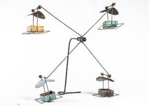 FÅGELSNURRA, metall, 1900 - tal