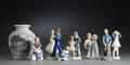 Royal Copenhagen samt Bing og Grøndal, Figurgruppe af porcelæn 8