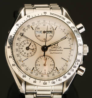 Omega Speedmaster Mark40 Triple Date Calendar herrearmbåndsur  jjujhh